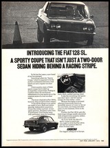 1973 HOT ROD Magazine Car Print Ad - Fiat 128 SL &quot;Sporty Coupe&quot; A5 - $174.13 MXN