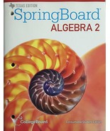 Texas - Spring Board Algebra 2 - Consumable Student Edition [Paperback] ... - $29.69