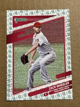 2021 Donruss Baseball Liberty Zack Wheeler #115 Philadelphia Phillies - £3.02 GBP