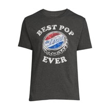 Way To Celebrate Father&#39;s Day Men&#39;s &#39;Best Pop Ever Graphic TShirt Grey 3XL(54-56 - £13.52 GBP