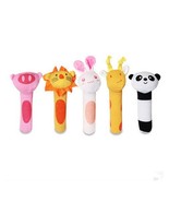 5Pcs/Set Rattles Cartoon Animal Plush Toy BB ... - $8.00