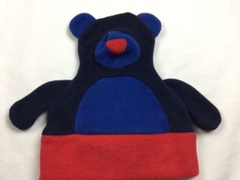 Vtg Columbia Fleece Toddler Size Bear Hat - £19.48 GBP