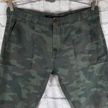 Sean John Y2K Verde Camo Jeans Pantaloni Dritti Uomo 44x33 P Diddy Puff ... - $29.10