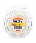 3M Clear &quot;1522&quot; double side adhesive tape 1&quot;X12 yrds - £8.54 GBP