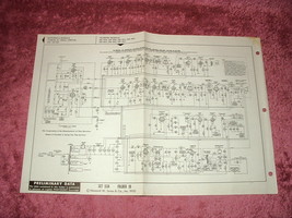 MOTOROLA Television Chassis Schematic 16VK1R, B, 16K2L, B, OLYMPIC DX-61... - $6.00