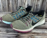 Nike Air Zoom Structure 19 Womens Gray Running Shoes 806586-005 Size 9 - $19.34