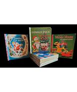 12 Vintage Disney Little Golden Books Donald Duck Christmas America on P... - $73.85 CAD