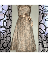 Bcbg Maxazria 50s Style Strapless Lace Cocktail Dress - $49.00