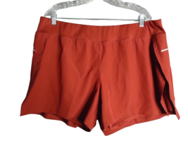 AVIA Maroon Workout Athletic Running Shorts Size XXL 2X 20 Women&#39;s EUC - £11.05 GBP