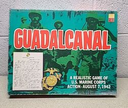 Vintage Guadalcanal Board Game from Avalon Hill 1966 - Military Strategy - $44.89