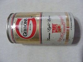 Vintage Gibbons Aluminum Pop Top Pull Tab Beer Can   AM - $185.49 MXN