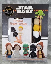 Star Wars Crochet Finger Puppets (Mixed Media Product) Crochet Kits Thun... - £9.87 GBP