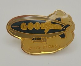 Goodyear #1 In Tires Vintage Lapel Hat Advertising Blimp Pin - £13.07 GBP