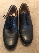 ECCO Mens Oxfords Dress Shoes Size 45 US 11 11.5 Black Leather Shoes - £47.04 GBP