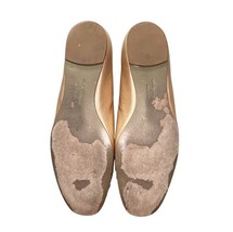 Salvatore Ferragamo Vara Bow Flats Women’s 8.5 B Bronze Leather Shoes Italy image 6