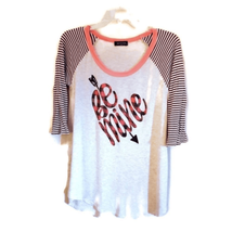 Zutter Oversized Graphic Tee Size M - £7.88 GBP