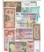 World Billets de Banque, plein De 11, Tout Différent Billets Collection - $22.29