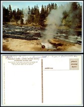 YELLOWSTONE National Park Postcard - Upper Geyser Basin, Firehole River O28 - €2,45 EUR