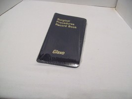 GLAXO Surgical Procedures Record Book Pharmaceutical Promo Drug Sales Re... - $16.82