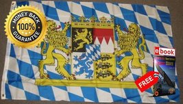 3X5 Bavaria Lions Flag Germany Oktoberfest German F044 Premium Vivid Color And U - £3.91 GBP