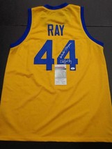 Clifford Ray Golden State Warriors Autographed &amp; Inscribed Custom Basket... - £93.92 GBP