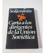 Card To los Dirigentes de The Union Soviet Soljenitsin 1974 - Book Spani... - $25.47 CAD