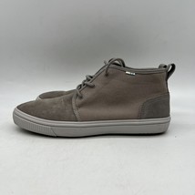 Toms Carlo 10018850 Mens Gray Lace Up Round Toe Athletic Sneaker Size 8 - £23.40 GBP