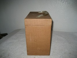Vintage Amfile Platter-Pak 45 rpm Record Carry Case Box Tan - £19.77 GBP