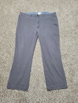 Mutual Weave Gray Chino Pants Men&#39;s Size 44x30 - £13.36 GBP