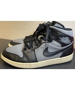 Nike Air Jordan 1 Mid Cool Black Grey Men’s Size 10.5 554724-023 - $80.99