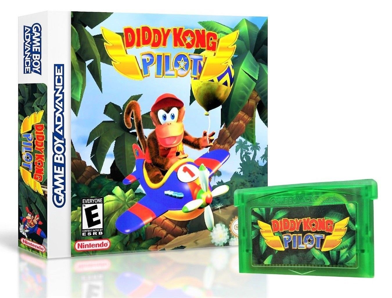 Diddy Kong Pilot Racing w/ Case GBA Unreleased / Cancelled Game Boy Advance (US)