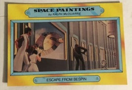 Vintage Star Wars Empire Strikes Back Trading Card #344 Escape From Bespin - £1.58 GBP