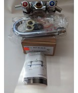 BK Resources  BKF-W-3G-G 4 in Wall Mount Hand Sink Faucet Gooseneck Spou... - $1,034.73 MXN