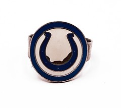 RARE Vintage Indianapolis Colts Vintage Enamel Adjustable Ring - $14.52