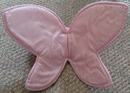 Pink Butterfly Wings Dog/ Cat Costume Cute Hook and Loop Fastener Sparkl... - $8.99