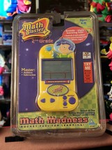 Math Blaster Math Madness Hand Held Arcade Learning CBS Kids Show Vtg Toymax New - £24.76 GBP