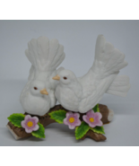 COURTSHIP DOVES FIGURINE 1453 porcelain statue homco home interior gift ... - €25,58 EUR