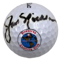 Jack Nicklaus Signé Firestone Pays Equipe Logo Golf Balle Bas AC22587 - $485.00