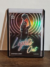 2022-23 Donruss Optic Stephen Curry Lights Out Silver Holo Prizm Sp - £39.92 GBP