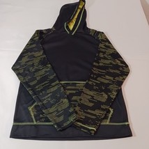 Augusta Men’s Black & Yellow Hoodie Pullover Sweatshirt Size Adult Medium  image 10