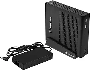 SilverStone Technology Thin Mini-ITX Computer Case with Aluminum Top and... - £173.38 GBP