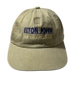 Elton John The Big Picture Vintage 90s Hat Cap Strapback ATT Headwear St... - $23.70