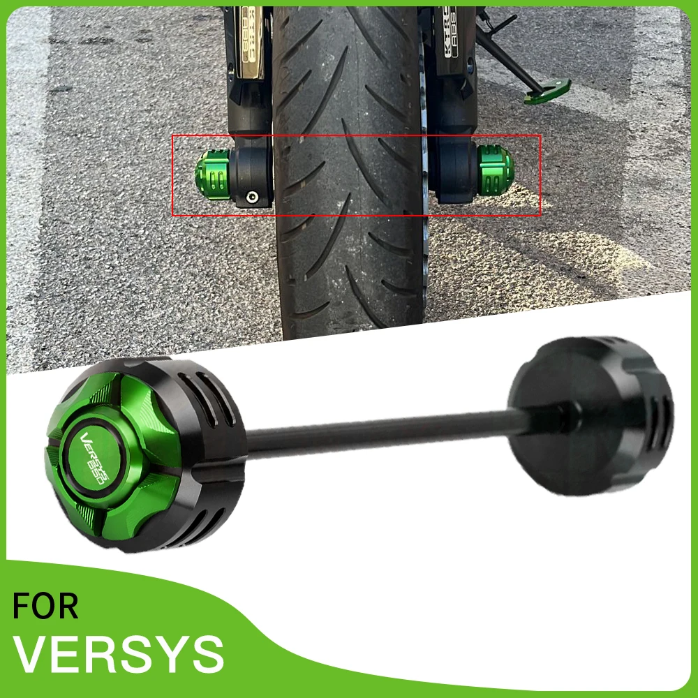 Front Wheel Fork Axle Slider Cap Crash Protector Motorcycle Accessories For - $41.43+