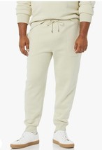 Goodthreads Men&#39;s Washed Fleece Jogger Sweat Pants Size XS Beige NWTs - £12.20 GBP