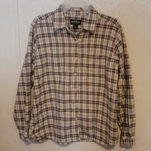 Woolrich Outdoor Clothing Company Womens Long Sleeve Flannel sz Large - £16.85 GBP