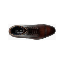 Stacy Adams Henry Cap Toe Lace Up Boot Leather Brown 25718-200 image 4