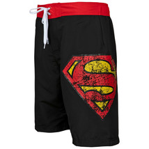 Superman Symbol Navy Swim Board Shorts Blue - £35.95 GBP+