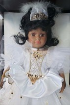 1999 Camellia Garden Brass Key Collection 16&quot; African American Porcelain Doll in - £196.17 GBP