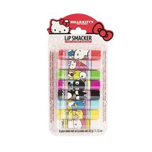 Lip Smacker Sanrio Hello Kitty and Friends 8-Piece Flavored Lip Balm, Clear, For - £20.77 GBP