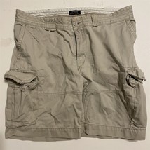 Polo Ralph Lauren 42 x 9&quot; Stone Heavy Cotton Fatigue Cargo Shorts - £27.80 GBP